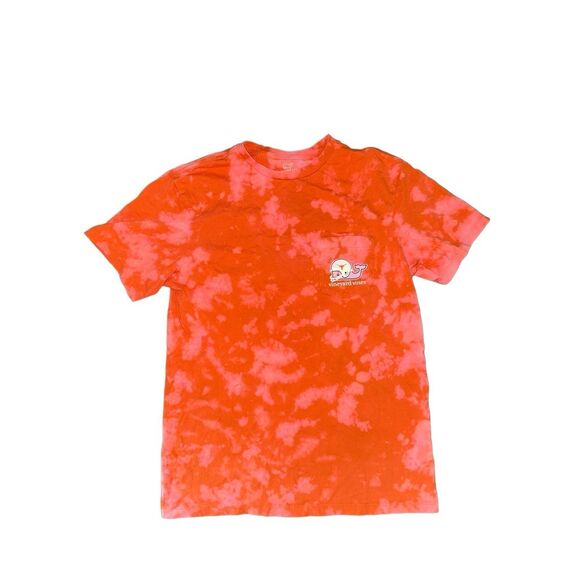 Texas Longhorns Football Vineyard Vines Bleached Tee - Picture 2 of 4